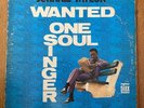 Johnnie Taylor Wanted One Soul Singer - Mono Vinyl 1967 US Press Stax Blue Label