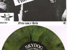 THE DAMNED - NEW ROSE GREEN STREAKY VINYL VINYL REPRO FRENCH 7