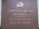 Arturo Toscanini Beethoven Symphony N°7 Op.92 5 x 78RPM Album Set HMV DB 2986/90