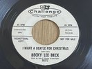 Becky Lee Beck - I Want A Beatle For Christmas PROMO 45 Record Challenge 1964