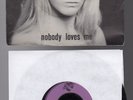 Orig '80 THE LETTERS Nobody Loves Me 45 Picture Sleeve Punk New Wave Mod EX