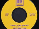 BEATLES: there's a place / twist and shout TOLLIE 7