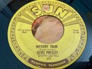 ELVIS PRESLEY MYSTERY TRAIN I FORGOT TO REMEMBER SUN RECORDS VINYL 45 7