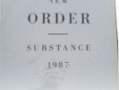 New order Substance 1987 Vinyl