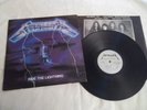 Metallica Ride The Lightning LP Megaforce Records MRI 769 XLNT