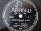THE 5 ROYALES Laundromat Blues, Too Much Lovin APOLLO 78 RPM V+ doo wop r&b