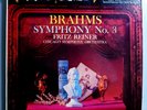 ORIG RCA LIVING STEREO SHADED DOG AUDIOPHILE LP BRAHMS REINER CSO SYMPHONY #3