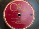 78rpm Okeh 8261 Louis Armstrong Gut Bucket Blues/Yes I'm In the Barrel V