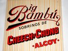 CHEECH & CHONG BIG BAMBU LP NEARMINT WITH ROLLING PAPER   AWESOME