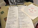 negative approach 10 song 45 good condition, lyric sheet, NR13918-2, original