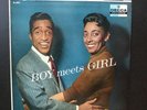 SAMMY DAVIS JR. & CARMEN McRAE LP Boy Meets Girl 1957 Decca MONO black label