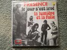 DANIEL BALAVOINE ET PRESENCE  le jour s est leve sp  vinyl  RARE