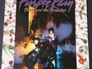 prince purple rain purple vinyl LP 1984 Europe Press + Poster