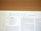 JOHNNY GRIFFIN SIGNED 2 LP - John Handy / Art Blakey / Messages in MINT