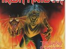 IRON MAIDEN the number of the beast 2005 RED VINYL 7
