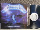 Metallica vg+ / m- megafroce LP Ride the Lightning