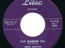GENE MALTAIS Raging Sea / Gangwar LILAC Orig. Rare Rockabilly 45 Hear