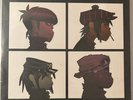 GORILLAZ – DEMON DAYS - VINYL 2LP RED LTD ED. - Great Condition - Free Shipping