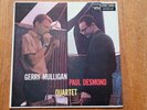 GERRY MULLIGAN PAUL DESMOND QUARTET VERVE RECORDS  MVG-8246 1957 NM-M  DG