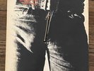 Rolling Stones Sticky Fingers 1973 Repress Zipper Andy Warhol Cover VG/VG