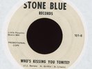 Northern Soul 45 HERMAN LEWIS Who's Kissing You Tonite? on Stone Blue PROMO HEAR