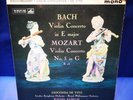 @HMV ALP 1856 *R/G* GIOCONDA DE VITO* BACH /MOZART VIOLIN CTOS* RPO /KUBELIK*