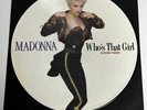 madonna who's that girl UK Picture Disc Rare