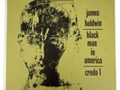 JAMES BALDWIN Black Man in America CREDO 1 LP Original Album 1962 Studs Terkel