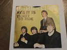 The Beatles TICKET TO RIDE / YES IT IS 1965 PICTURE SLEEVE 5407