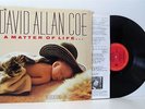 DAVID ALLAN COE a matter of life and death LP EX/EX-, FC 40571, vinyl, album,