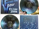 ELTON JOHN Madman Across The Water LP DJM (TRANSLUCENT VINYL) VG+/EX 1971 & Book