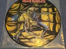 IRON MAIDEN LP PIECE OF MIND PICTURE DISC 2001 German import NWOBHM Judas priest