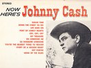 JOHNNY CASH NOW HERE'S JOHNNY SUN LABEL LP STEREO SLP 1255