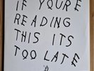 Drake If You're Reading This It's Too Late Dbl Vinyl LP Cash Money Records 2016