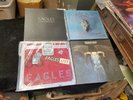 4 EAGLES Vinyl LP Records The Long Run Live Greatest Hits One Of These Nights