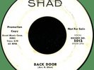 J.B. LENOIR Lou Ella / Back Door 45rpm Shad 1959 WLP blues harmonica