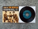 RARE ORIGINAL-CAPITOL RECORDS EAP 1-2121-FOUR BY THE BEATLES-EP-45-NICE