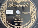 Bessie Brown 78 Jazz Brunswick Records #3817 Chloe-Someone Else May Be There EE