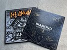 Def Leppard - SIGNED Diamond Star Halos 2LP Vinyl Lithograph - Autograph- Gold