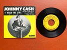 JOHNNY CASH I WALK THE LINE 45 RPM RECORD SUN E P - 113  COUNTRY MUSIC