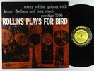 Sonny Rollins - Rollins Plays For Bird LP - Prestige - OJC-214 VG++