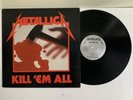METALLICA Kill Em All 1983 MEGAFORCE MRI 069 A Vinyl Record LP Metal Rock Band