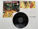 Iron Maiden Holy Smoke 12” Vinyl Single 12EM153 VG Condition With Massive Poster