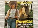 7“ Mary Ann - Pony Girl / Du Ich Lieb Dich Candy Man / Intercord 1972 Rare
