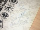 OSCAR PETERSON, RAY BROWN, HERB ELLIS 3 x SIGNED LP - PLAY COUNT BASIE in MINT-