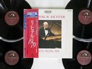 RICHTER TOKYO RECITAL 1979 SCHUBERT SONATAS VICTOR VIC 2328 JAPAN OBI VINYL 4LP