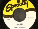 LARRY WILLIAMS: she said yeah / bad boy SPECIALTY 7