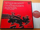 Grumiaux 7 Violin Concertos Bach Lalo Brahms Dutch Ed1 70s Philips Stereo 4LP NM