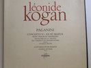 Kogan Bruck Mytnik Paganini Concerto Cantabile LP Columbia FCX 402