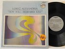 LOREZ ALEXANDRIA LP How Will I Remember You? 